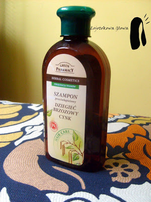 szampon z green pharmacy z dziegciem brzozowym