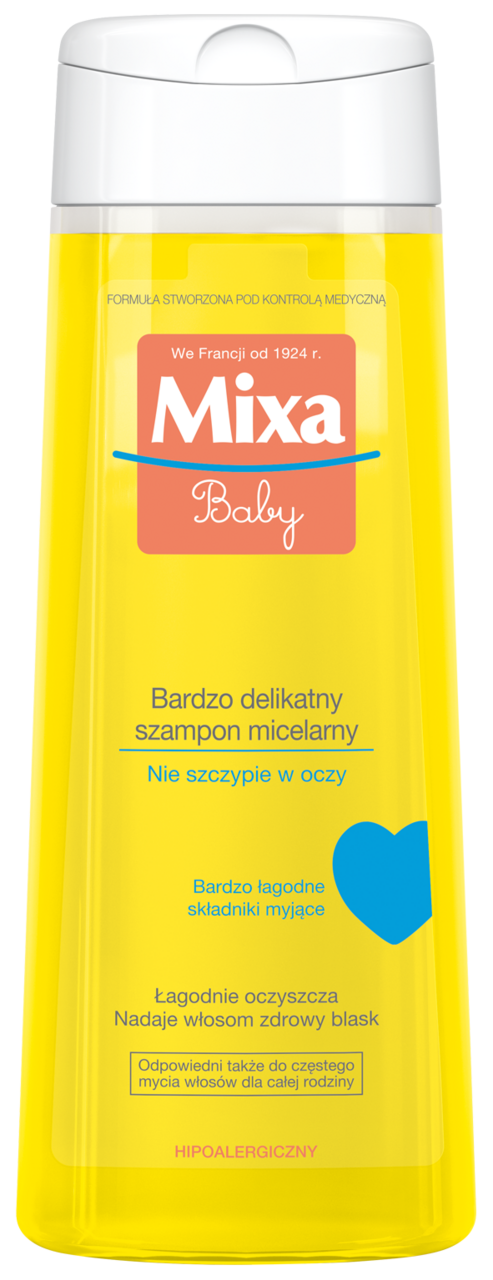 mixa baby szampon micelarny