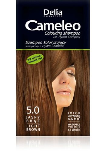szampon do włosów brązowych cameleo wizaż
