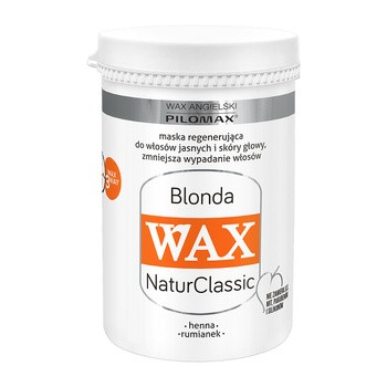 wax odżywka do włosów blond mleczna