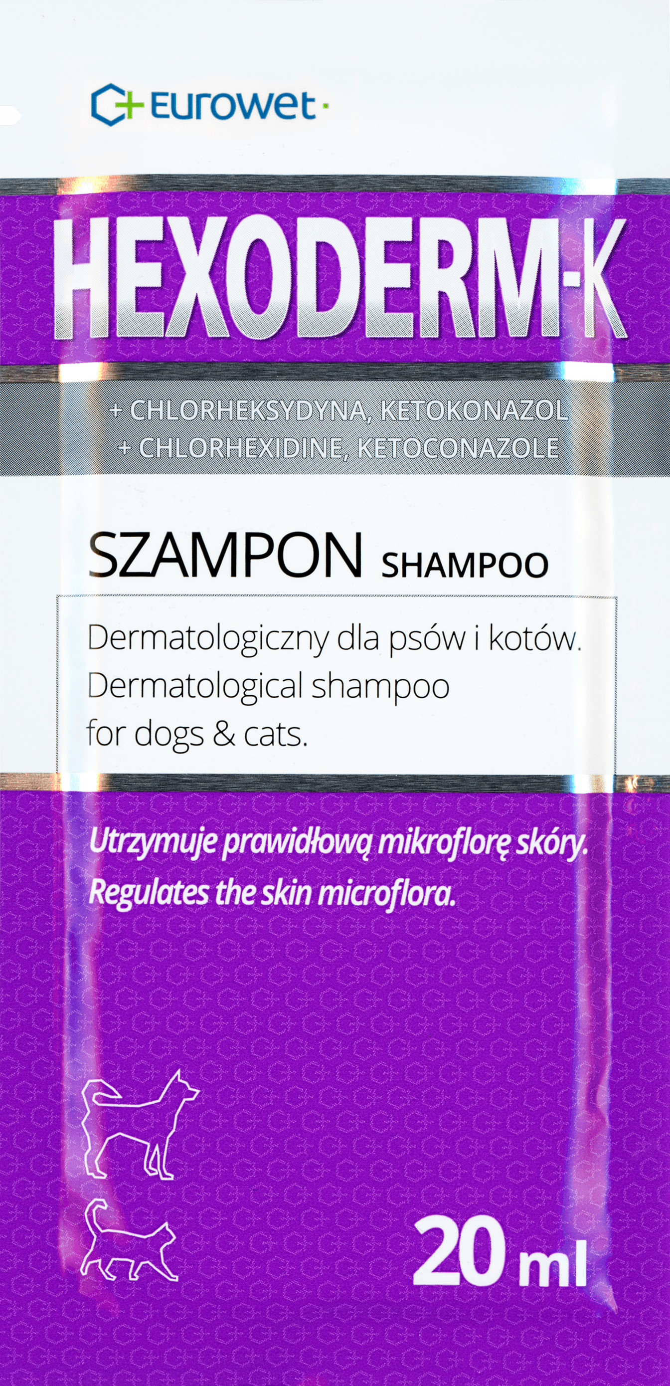 szampon dla psów hexoderm i peroxyvet