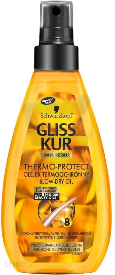 gliss kur thermo-protect termoochronny olejek do włosów 150 ml