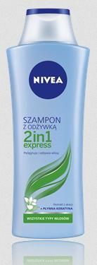 szampon z odżywką 2w1 care express 400ml nivea cena