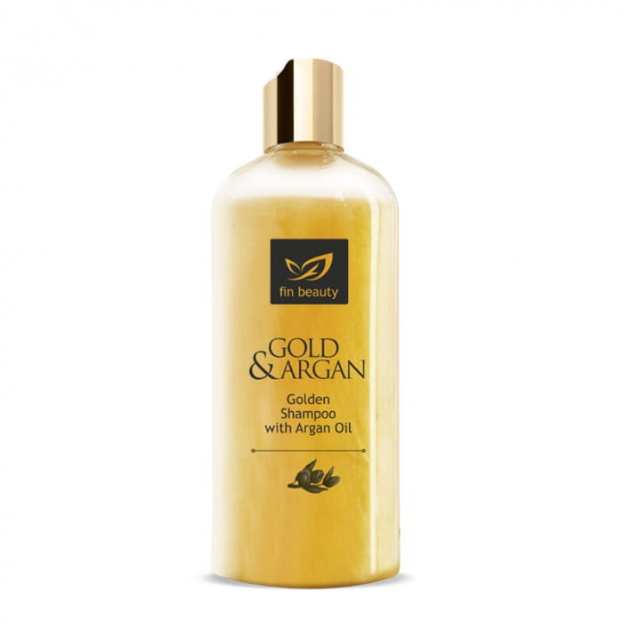 szampon do włosów z złotem
