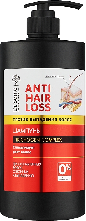elpha pharm dr sante anti hair szampon