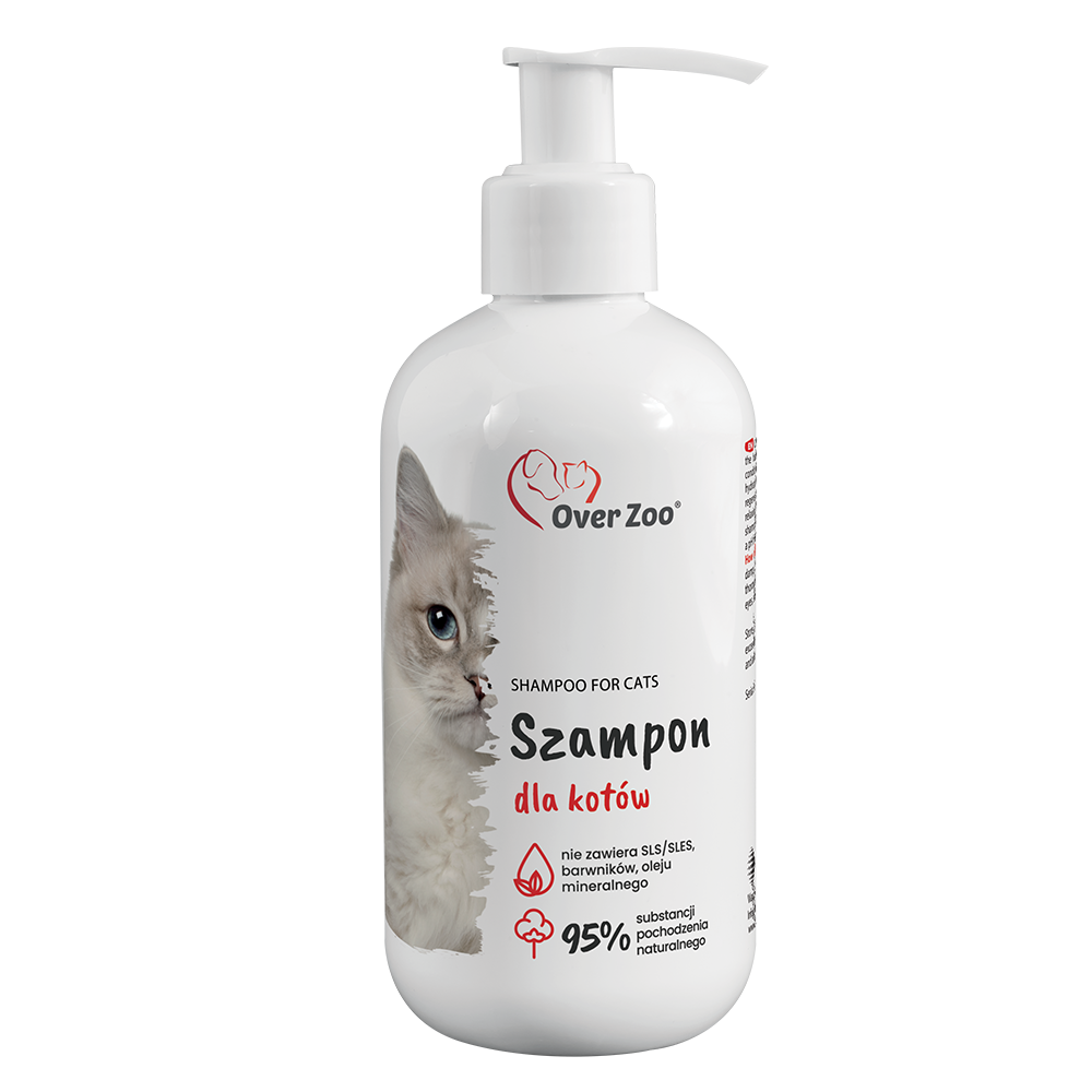 szampon owadobójczy dla kotów
