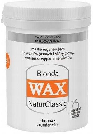 wax odżywka do włosów blond mleczna