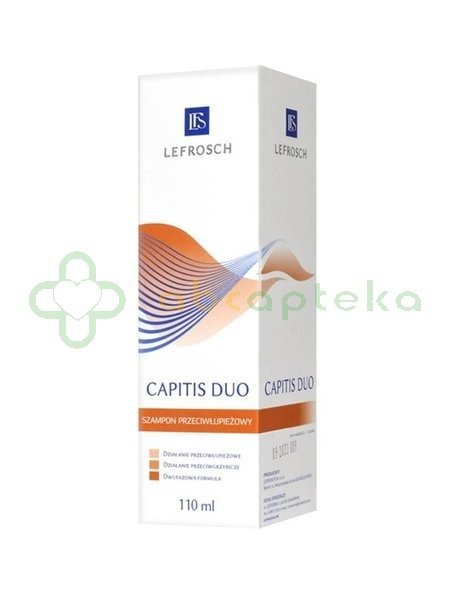 lefrosch capitis duo szampon przeciwłupieżowy i przeciwgrzybiczy