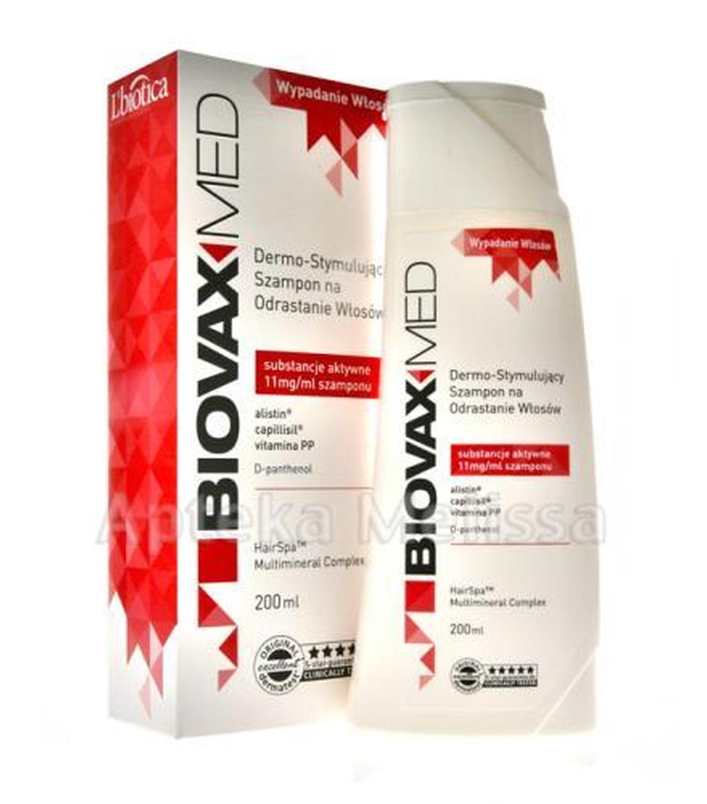 biovaxmed szampon dermostymulujący na odrastanie włosów 200 ml opinie