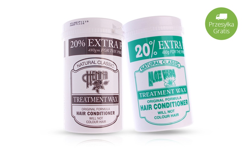 aloe vera treatment wax odżywka do włosów 480g