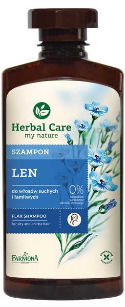 szampon herbal care aloes i len