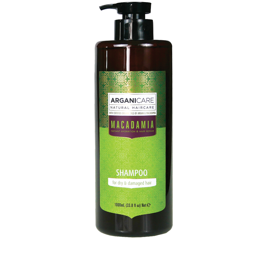 macadamia natural oil care szampon do włosów suchych i zniszczonych