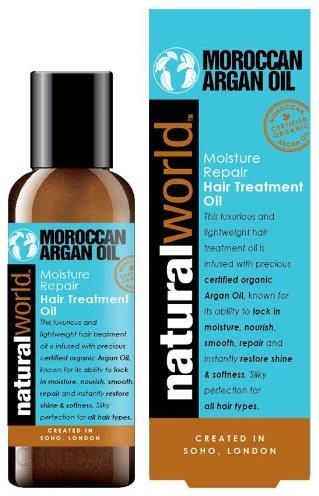 natural world argan oil olejek do włosów 25 ml