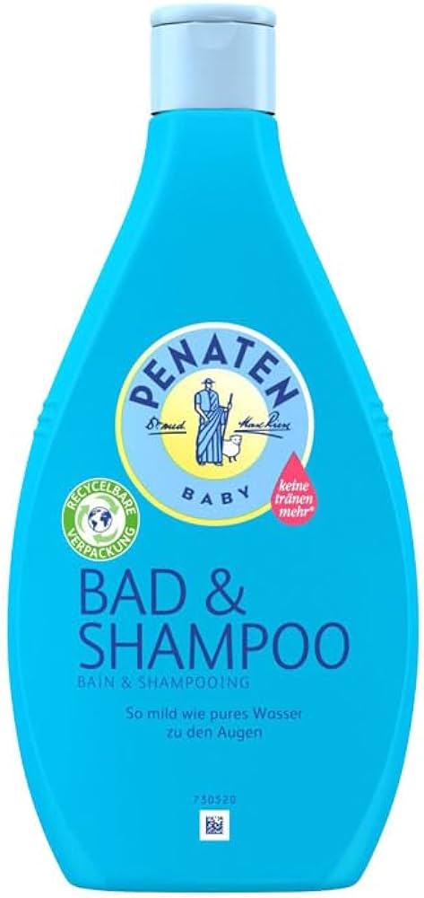 niebieski szampon dla dzieci
