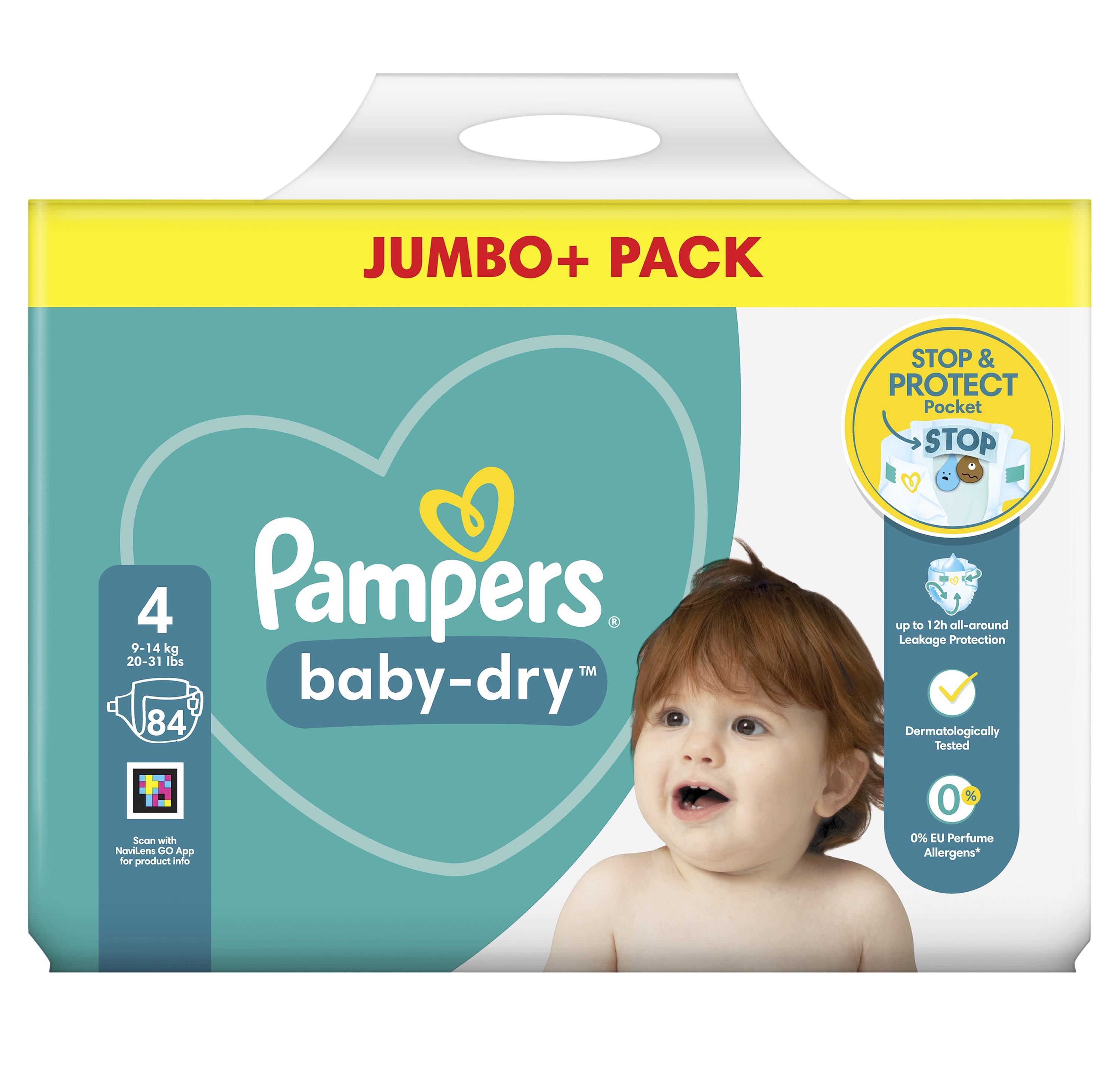 pampers 4+ 12h