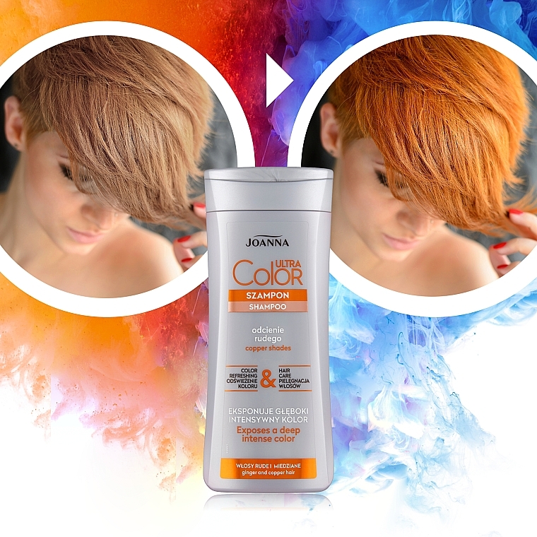 szampon do farbowanych rudych włosów